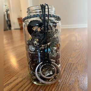 Jar of Mixed Jewelry!